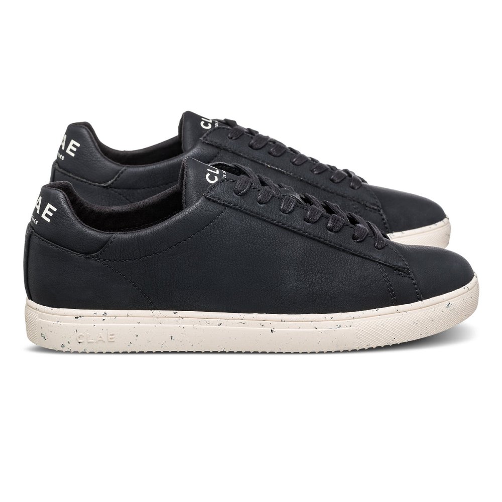 CLAE BRADLEY VEGAN Shoes Mens USA293-O57 In Black Vegan Chips